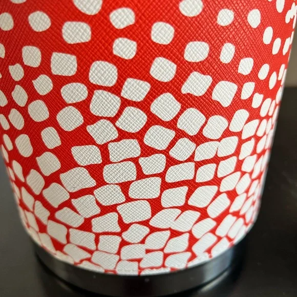 Diane Von Furstenberg square dot ice bucket. - Picture 2 of 4